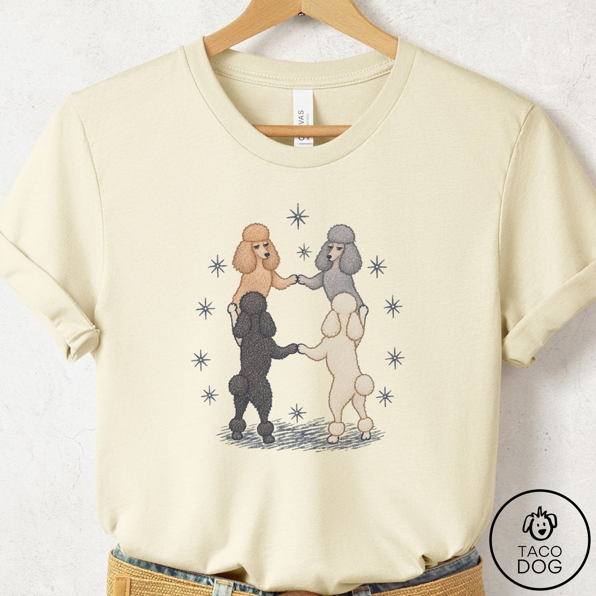 Poodle The Ritual T-Shirt Natural Taco-Dog