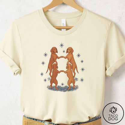 Vizsla The Ritual T-Shirt Natural Taco-Dog