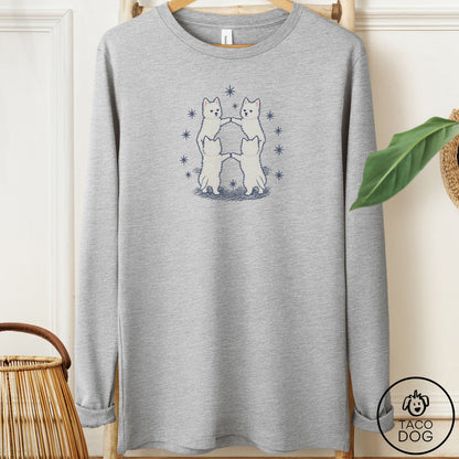 Westie The Ritual Long Sleeve Tee Athletic Heather Taco-Dog