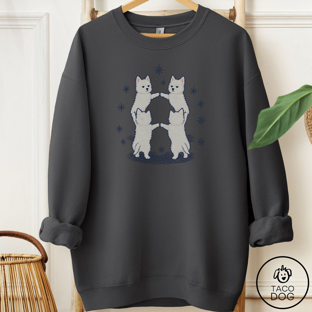 Westie The Ritual Sweatshirt Charcoal Taco-Dog