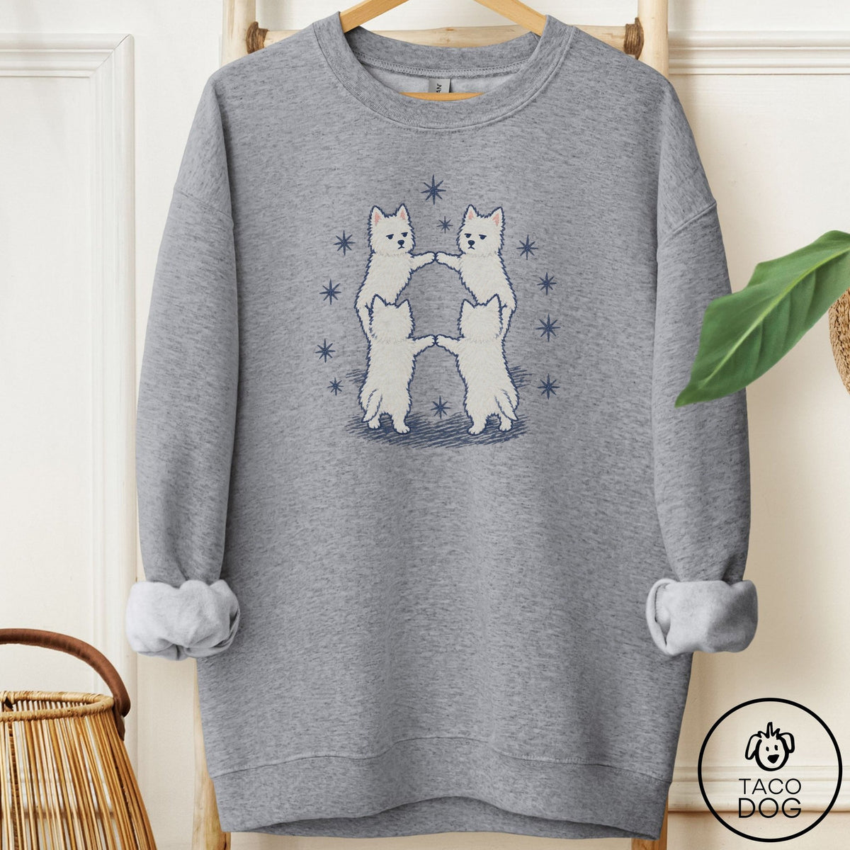 Westie The Ritual Sweatshirt Graphite Heather Taco-Dog