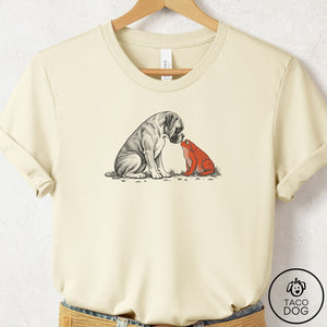 Boxer Toad Watch T-Shirt Natural Taco-Dog