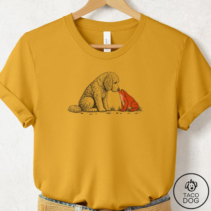 Doodle Toad Watch T-Shirt Mustard Taco-Dog