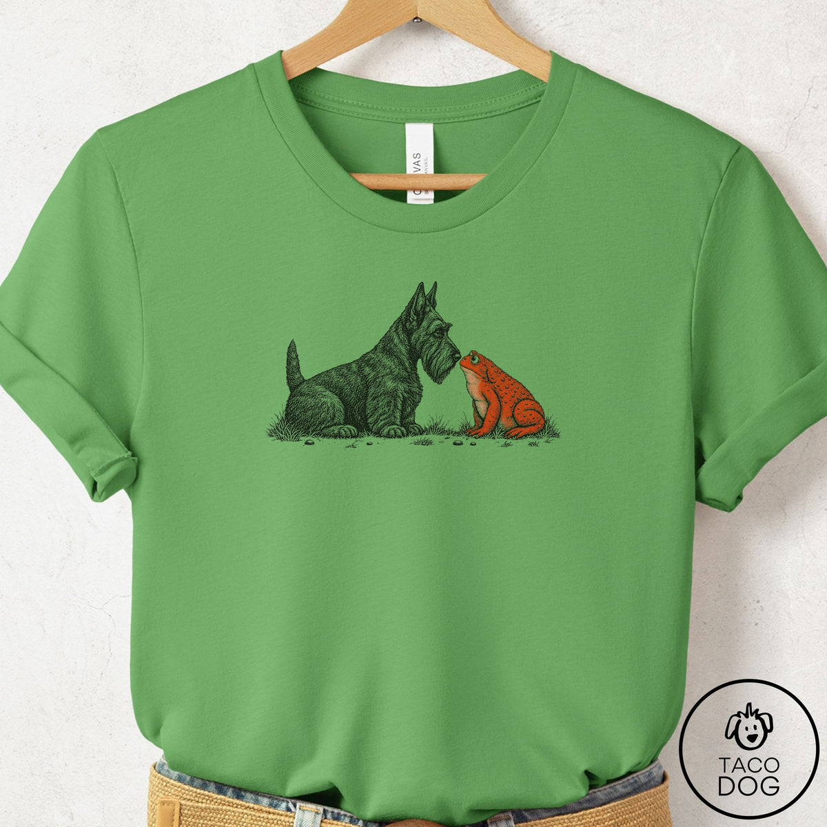 Scottie Toad Watch T-Shirt Leaf Taco-Dog