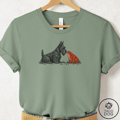 Scottie Toad Watch T-Shirt Sage Taco-Dog