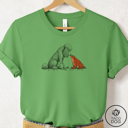 Poodle Toad Watch T-Shirt Leaf Taco-Dog