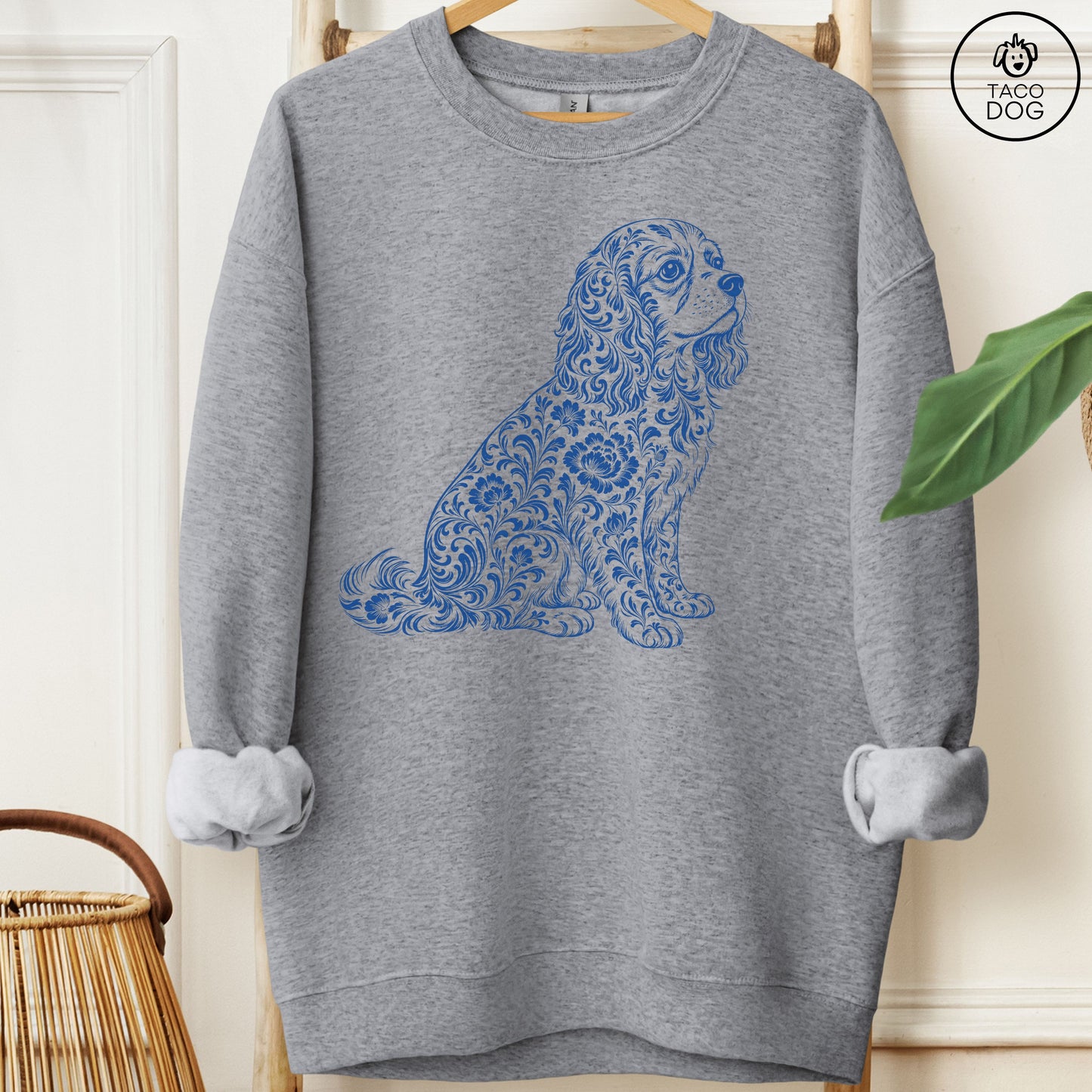 Cavalier King Charles Spaniel Toile Sweatshirt