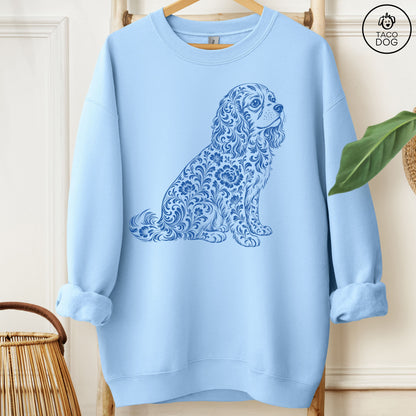 Cavalier King Charles Spaniel Toile Sweatshirt