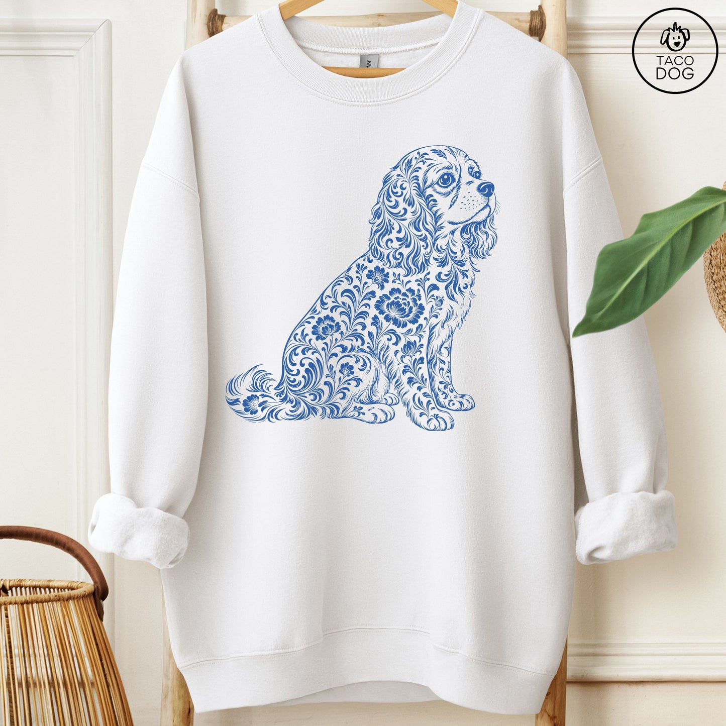 Cavalier King Charles Spaniel Toile Sweatshirt