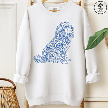 Cavalier King Charles Spaniel Toile Sweatshirt