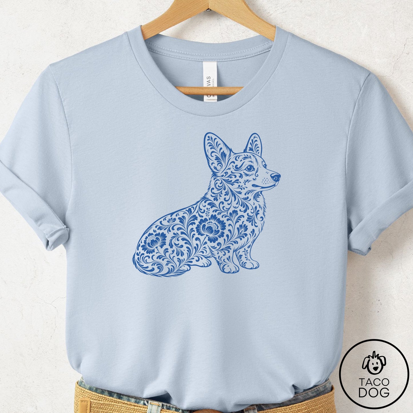 Corgi Toile T-Shirt