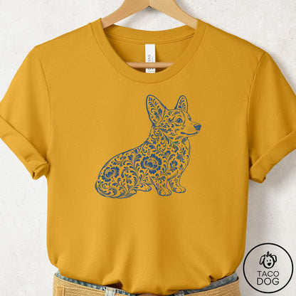 Corgi Toile T-Shirt