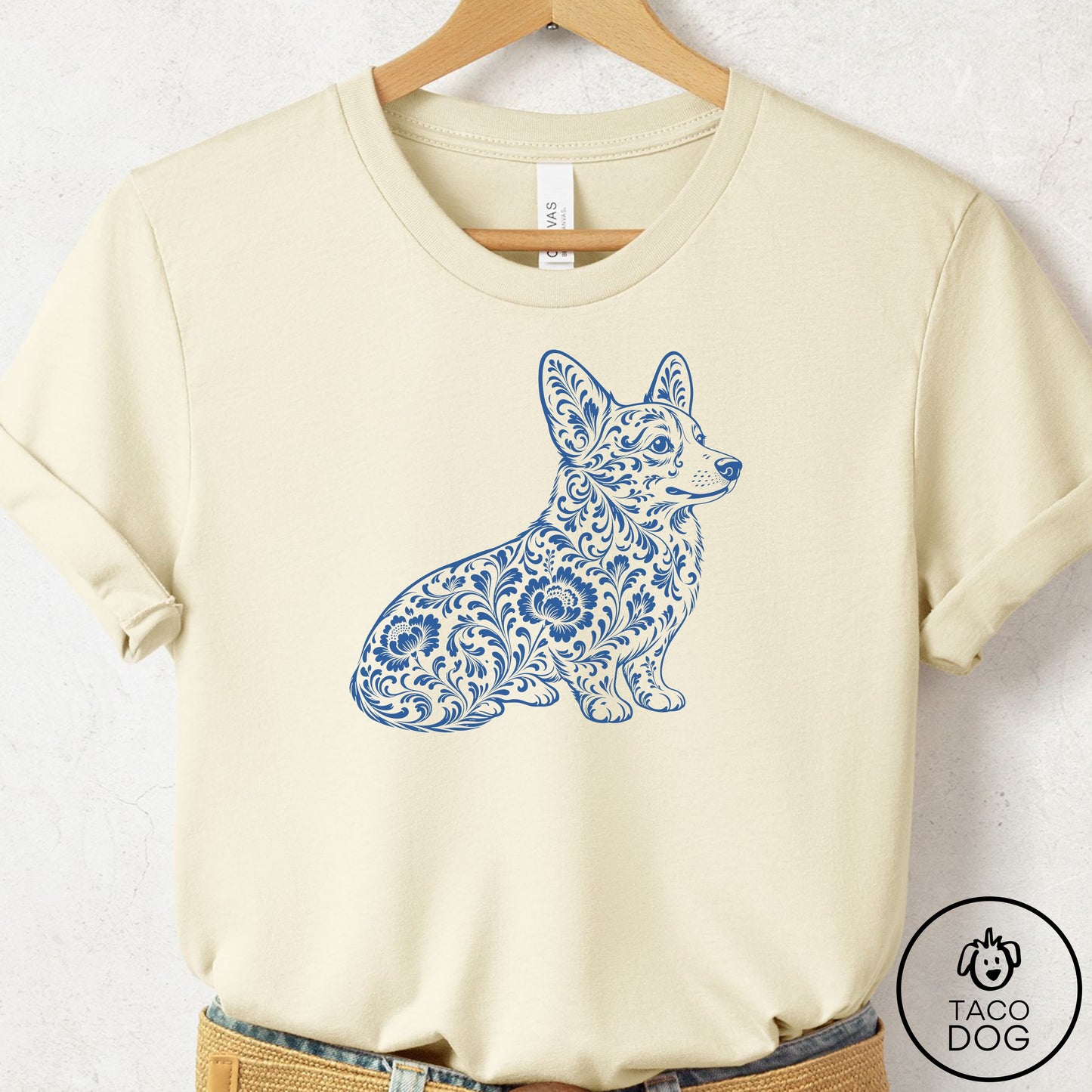Corgi Toile T-Shirt