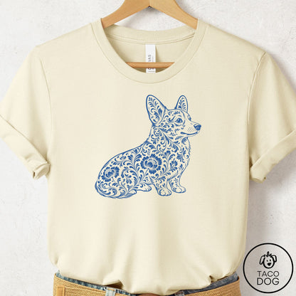 Corgi Toile T-Shirt