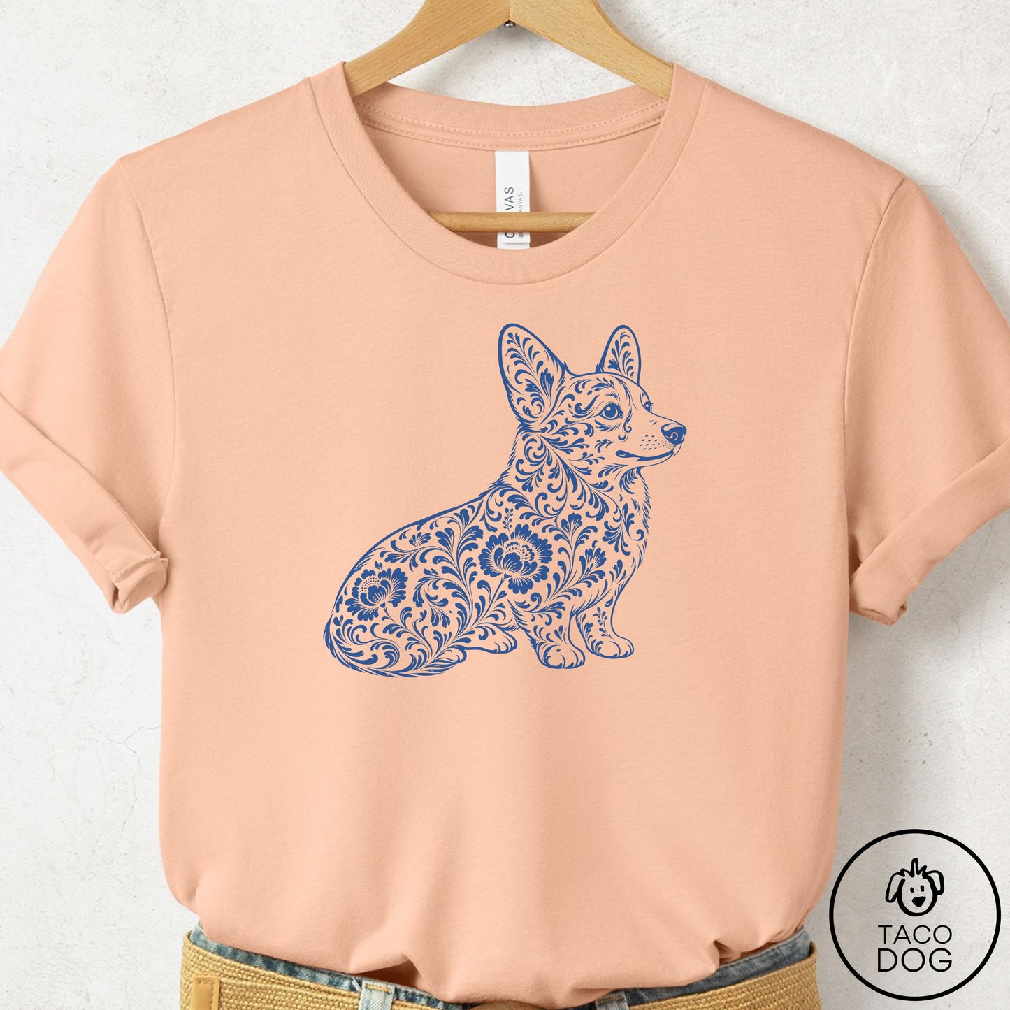 Corgi Toile T-Shirt