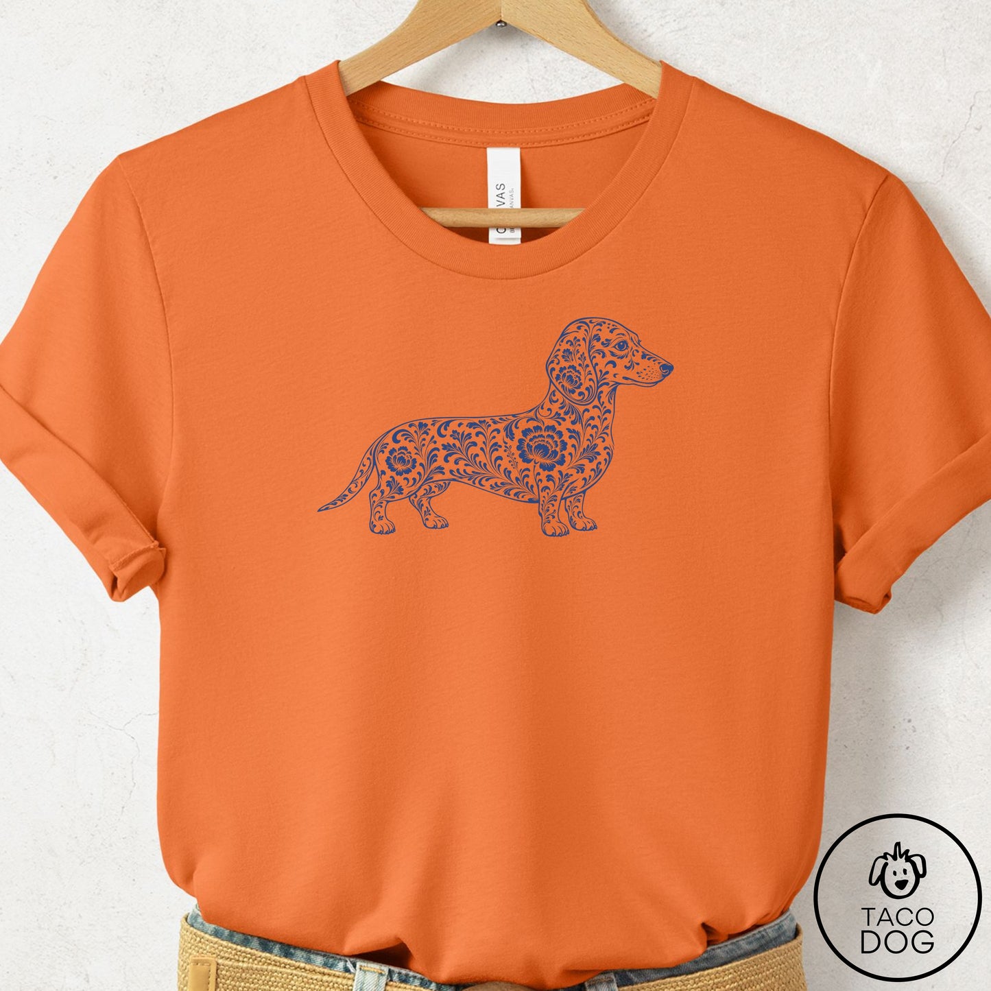 Dachshund Toile T-Shirt