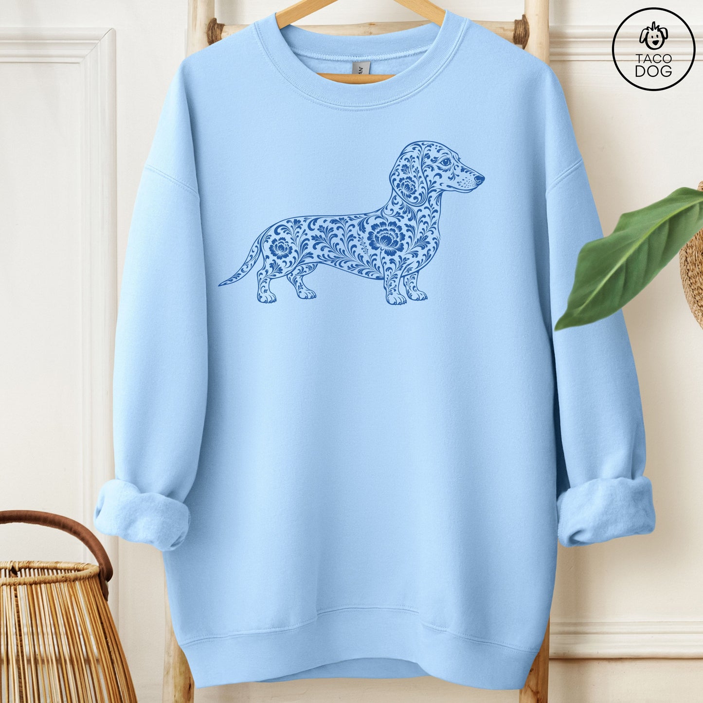 Dachshund Toile Sweatshirt