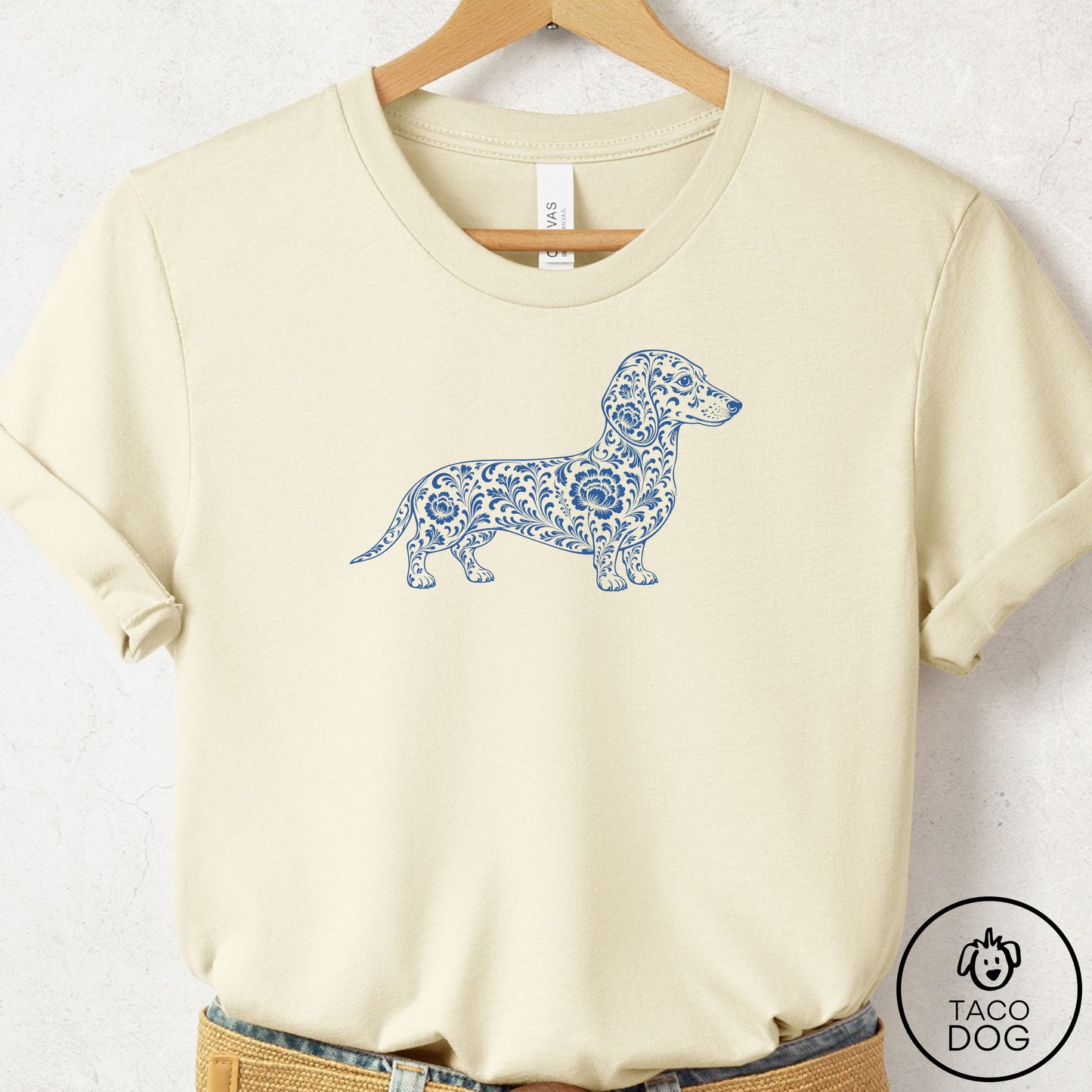 Dachshund Toile T-Shirt