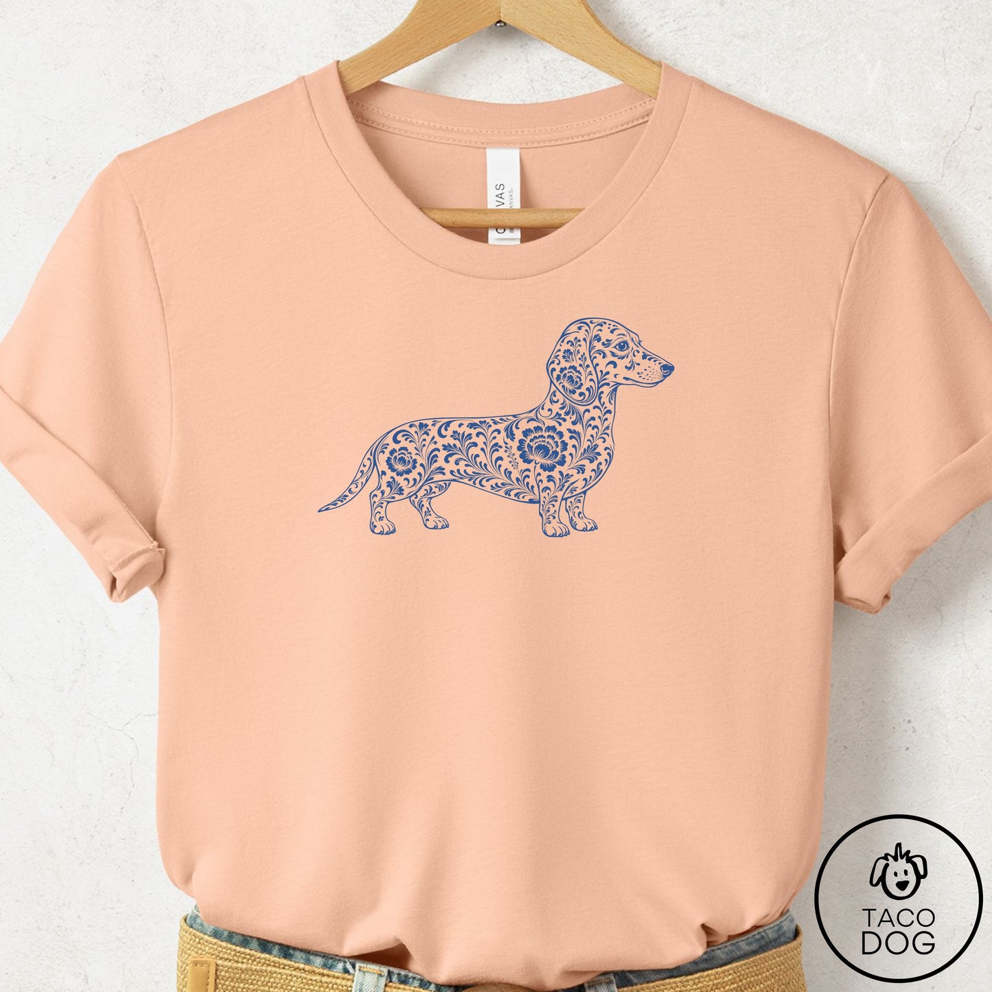 Dachshund Toile T-Shirt