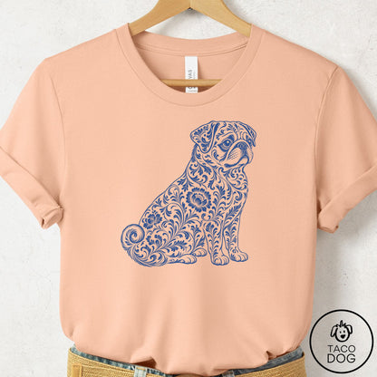 Pug Toile T-Shirt