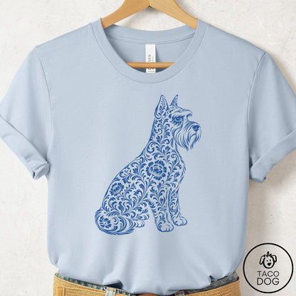 Schnauzer Toile T-Shirt