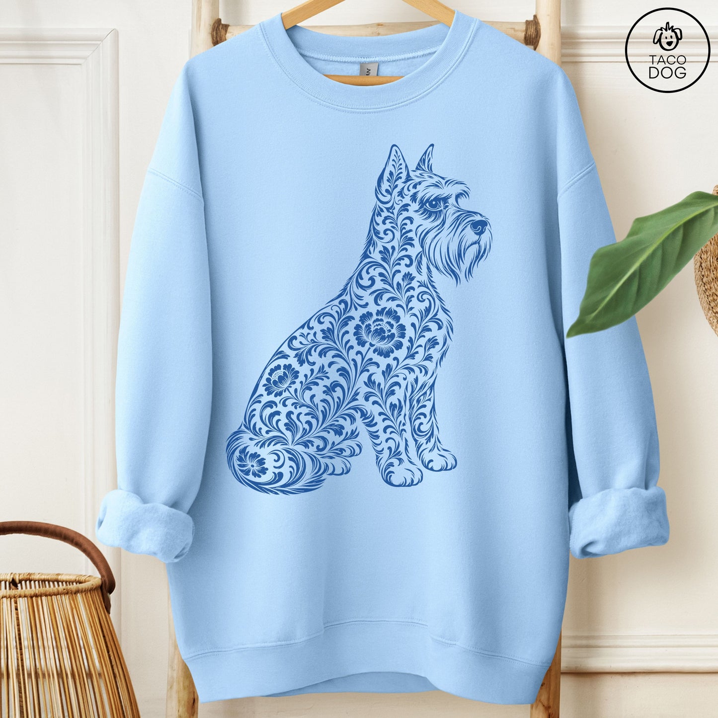 Schnauzer Toile Sweatshirt