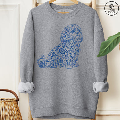 Shih Tzu Toile Sweatshirt