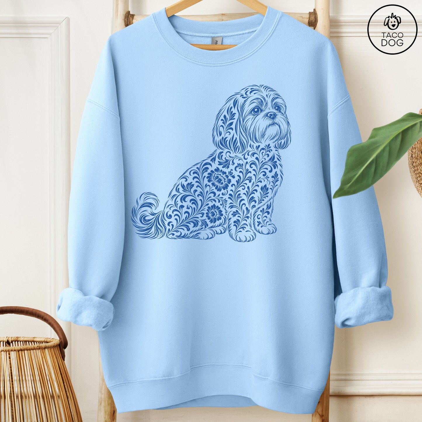 Shih Tzu Toile Sweatshirt