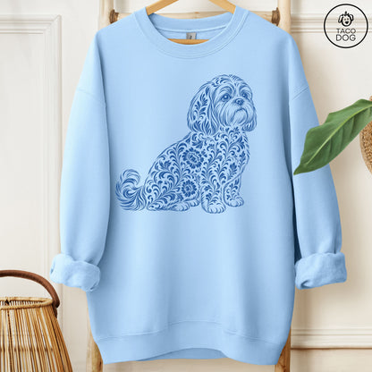 Shih Tzu Toile Sweatshirt