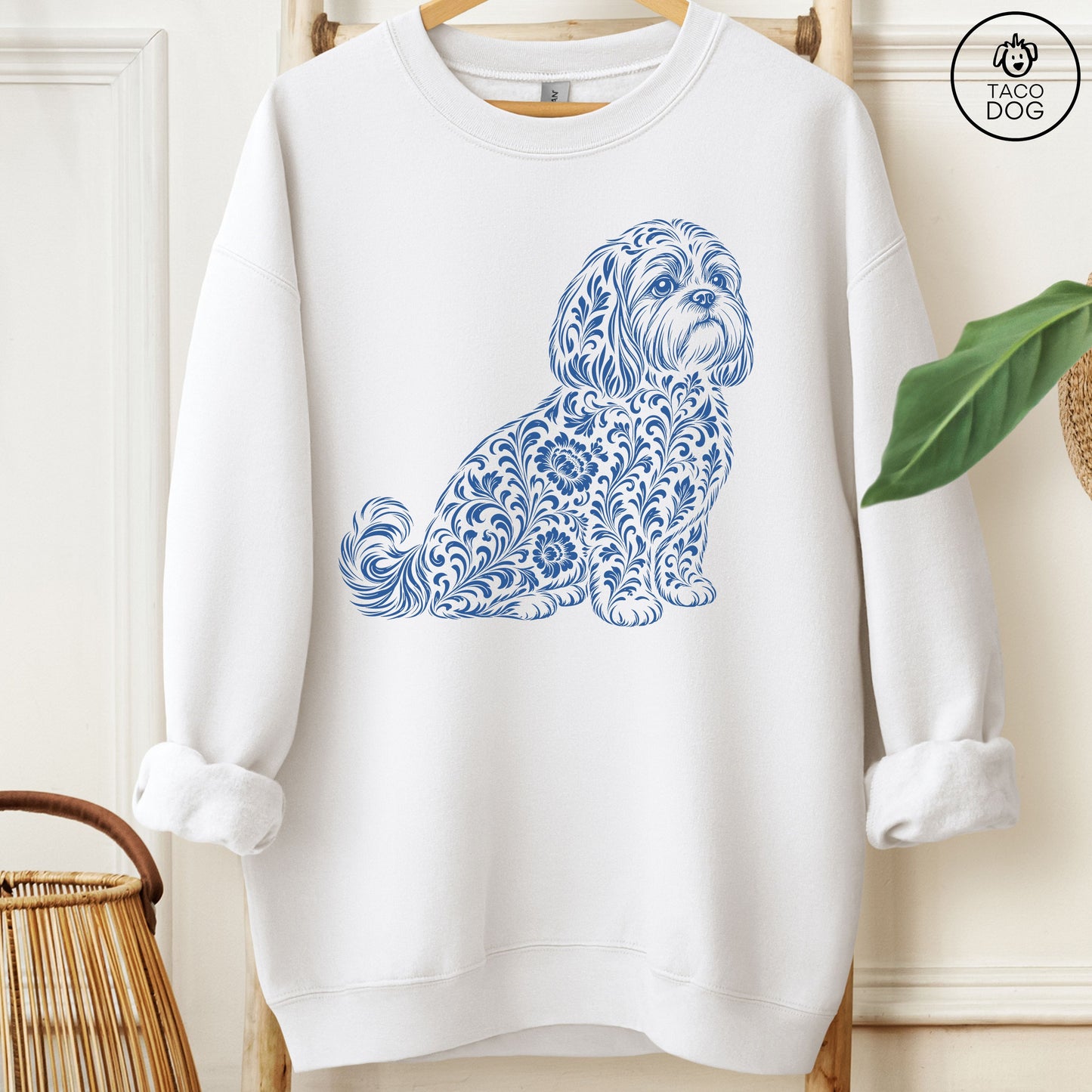 Shih Tzu Toile Sweatshirt