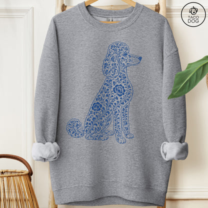 Poodle Toile Sweatshirt
