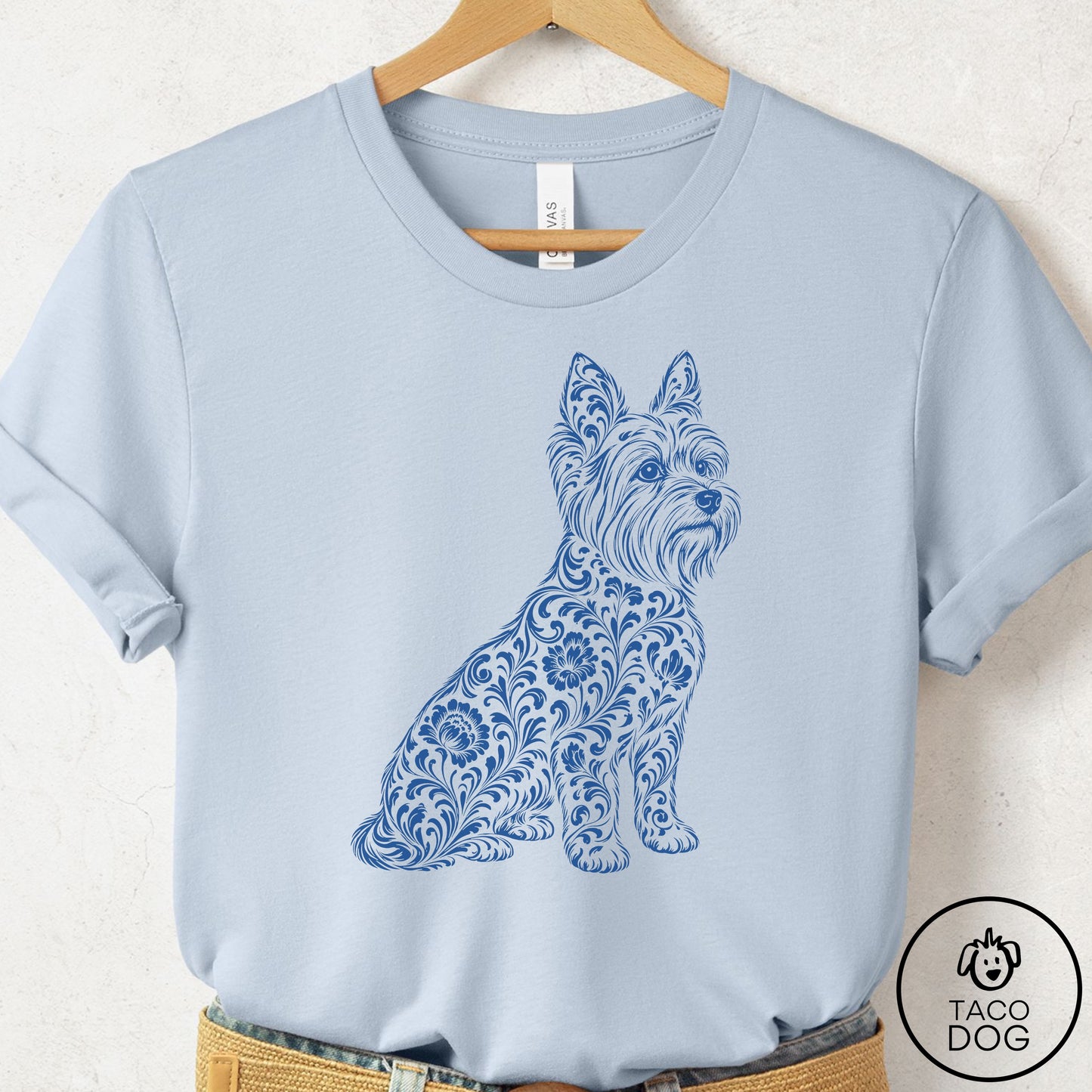 Yorkshire Terrier Yorkie Toile T-Shirt