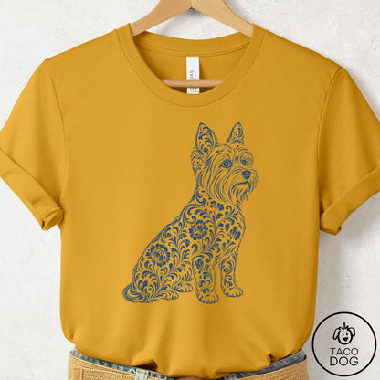 Yorkshire Terrier Yorkie Toile T-Shirt