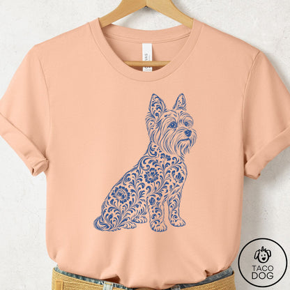 Yorkshire Terrier Yorkie Toile T-Shirt