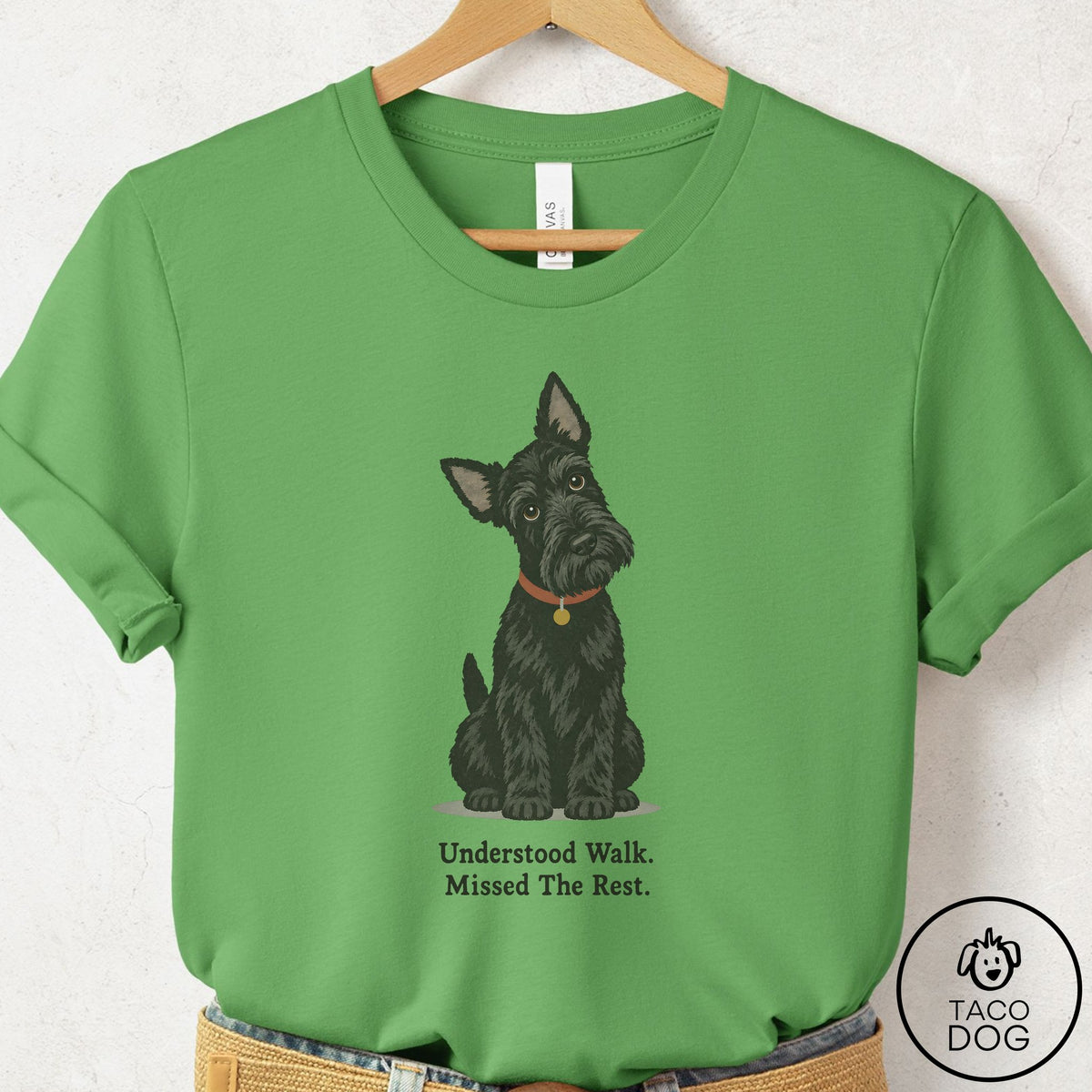 Scottie Understood Walk T-Shirt Leaf Taco-Dog
