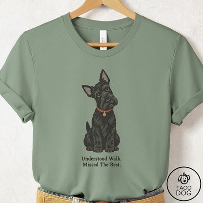 Scottie Understood Walk T-Shirt Sage Taco-Dog