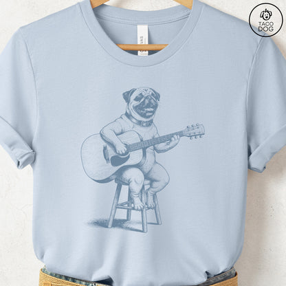 Pug Unplugged T-Shirt Taco-Dog