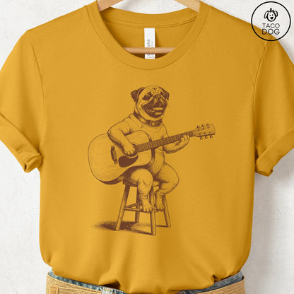 Pug Unplugged T-Shirt Taco-Dog