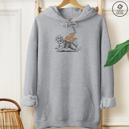 Havanese Vet Wings Hoodie Graphite Heather Taco-Dog