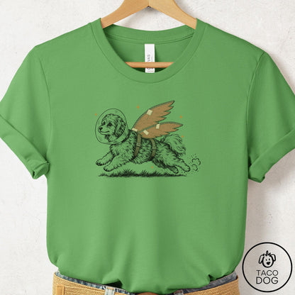 Havanese Vet Wings T-Shirt Leaf Taco-Dog