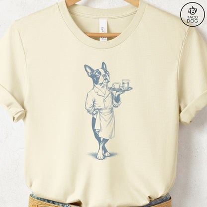 Boston Terrier Waiter T-Shirt