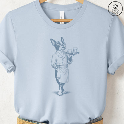 Boston Terrier Waiter T-Shirt