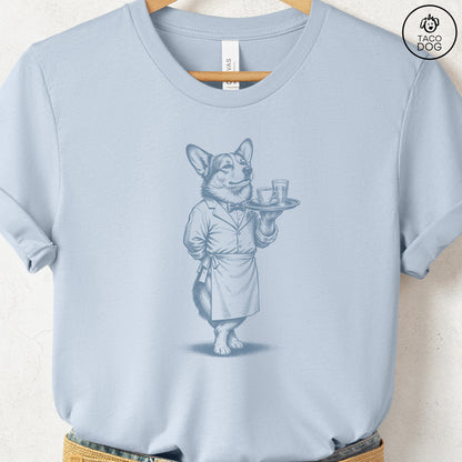 Corgi Waiter T-Shirt