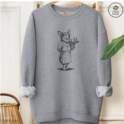 Corgi Waiter Sweatshirt