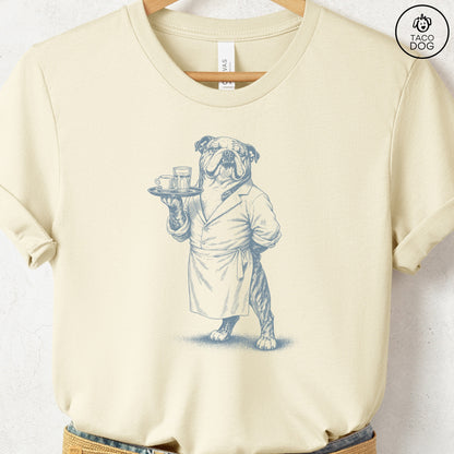 English Bulldog Waiter T-Shirt