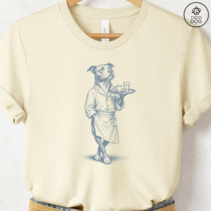 Pitbull Waiter T-Shirt
