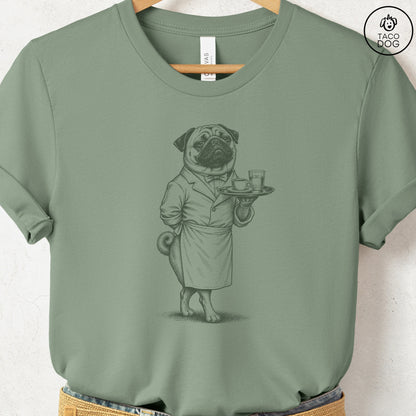 Pug Waiter T-Shirt