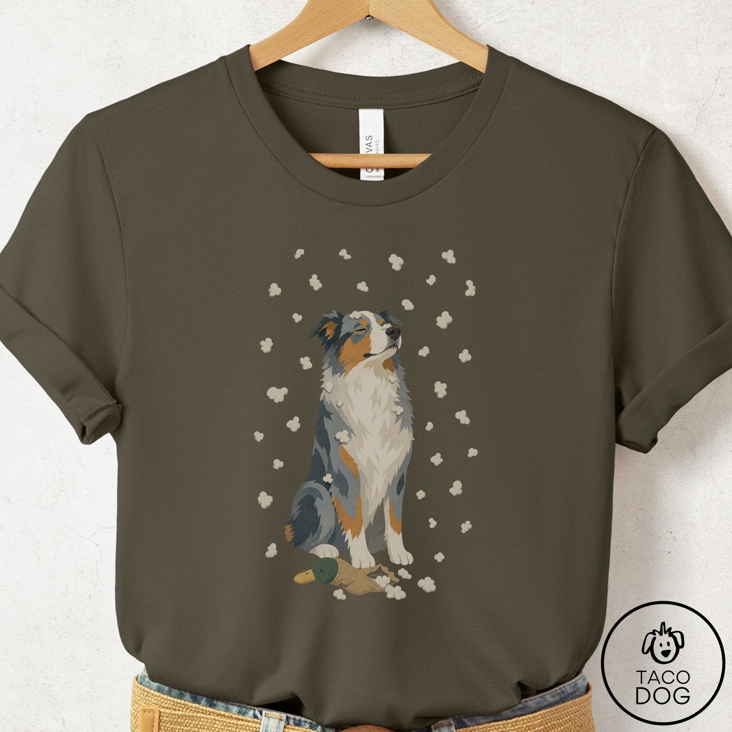 Australian Shepherd Weather T-Shirt