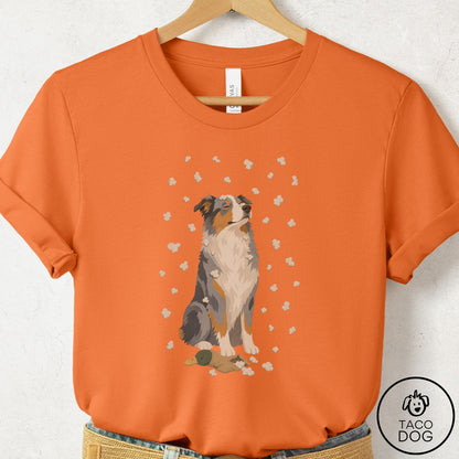 Australian Shepherd Weather T-Shirt