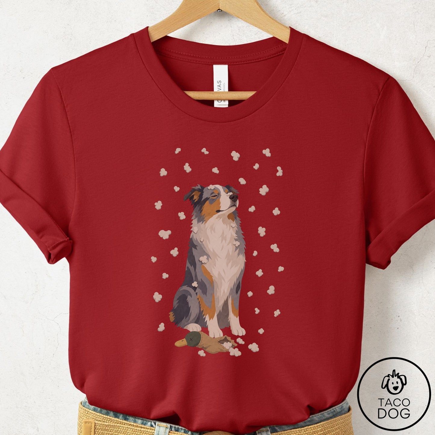 Australian Shepherd Weather T-Shirt